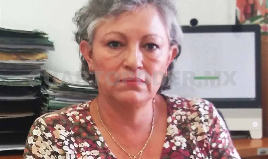 Gloria Guerrero, subdelegada de la Condusef. CP