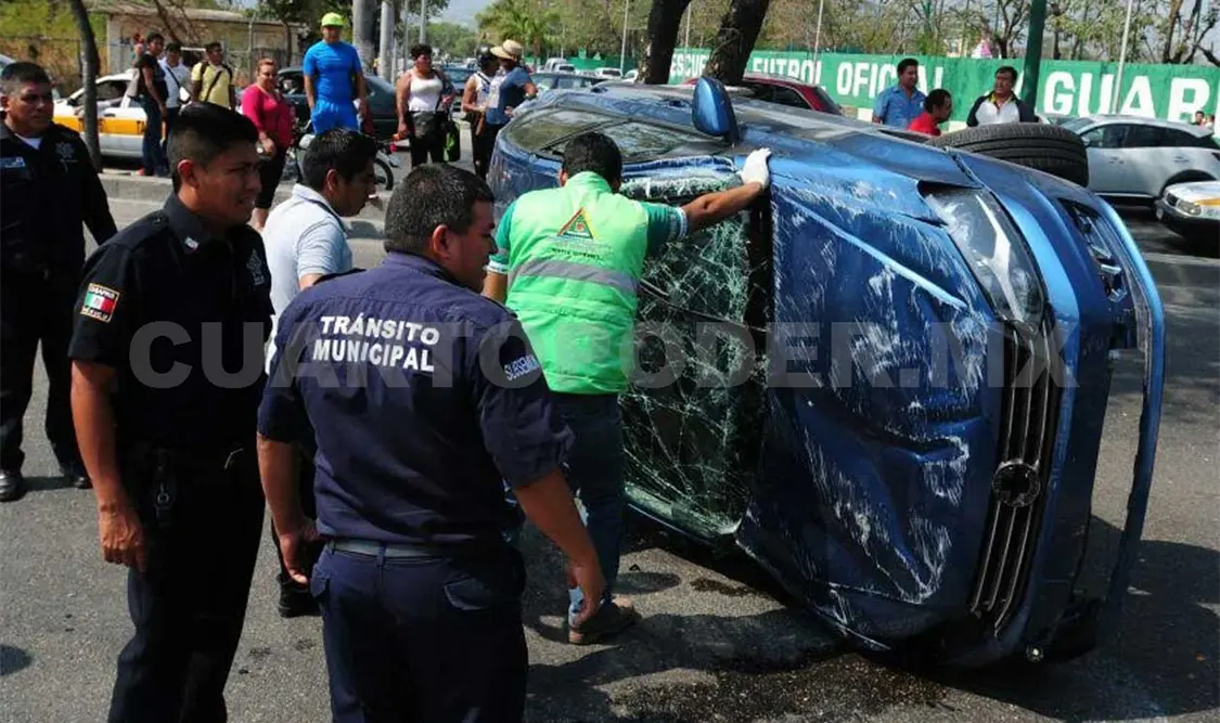 El exceso de velocidad fue la causa que originó el accidente. Rafael Cabrera / CP
