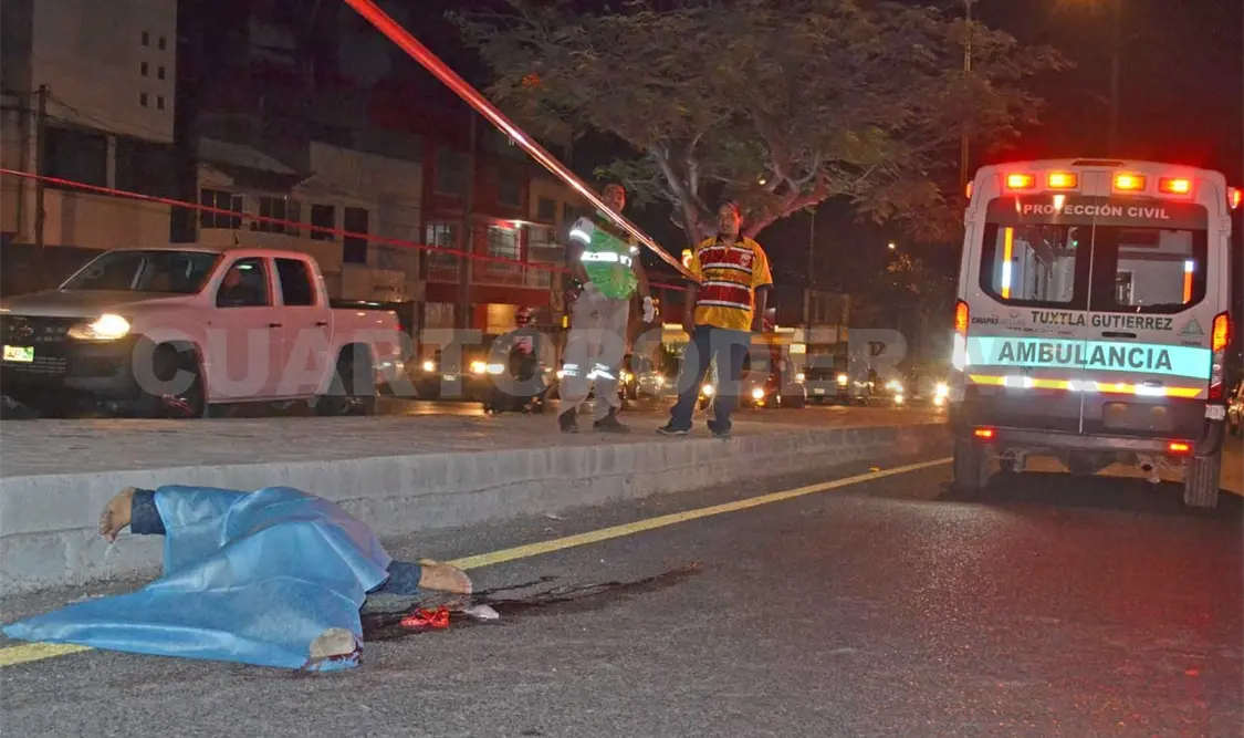 Peatón muere embestido por vehículo “fantasma”