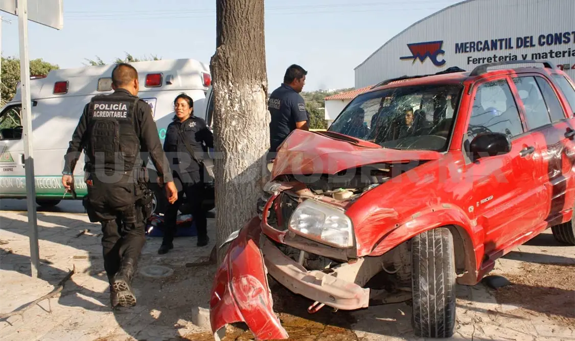Prensados en auto estrellado