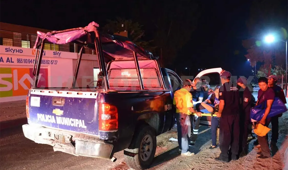 Atropellan a niños en carretera estatal