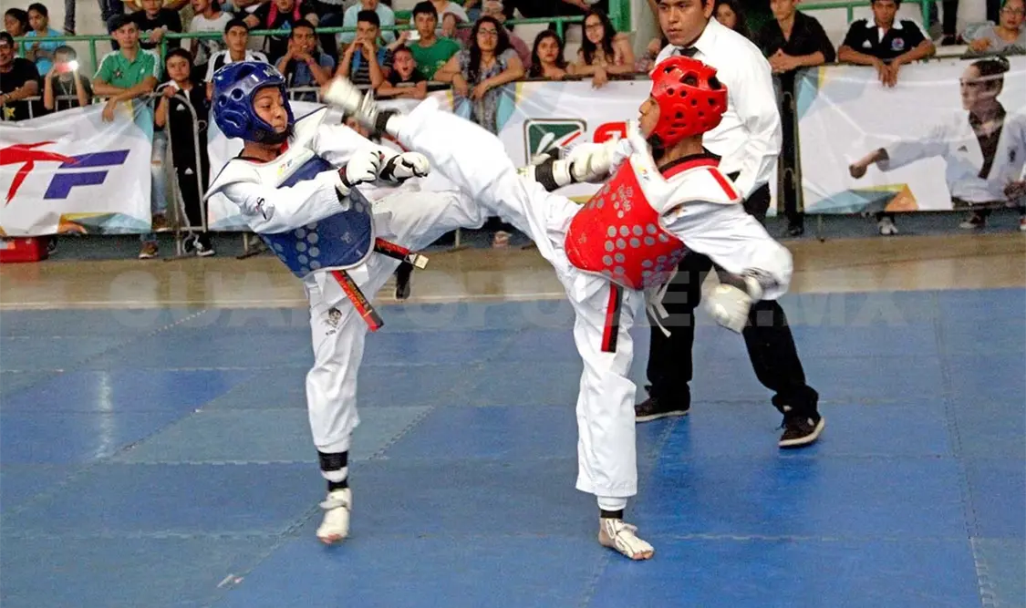 El Polyfórum, listo para el regional de TKD