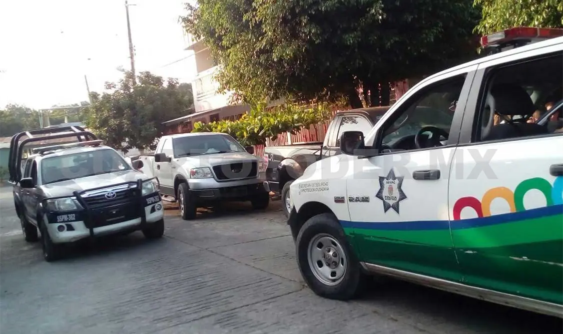 Elementos de las corporaciones policiacas no pudieron dar con el paradero de los delincuentes tras patrullar la zona. Rafael Victorio / CP