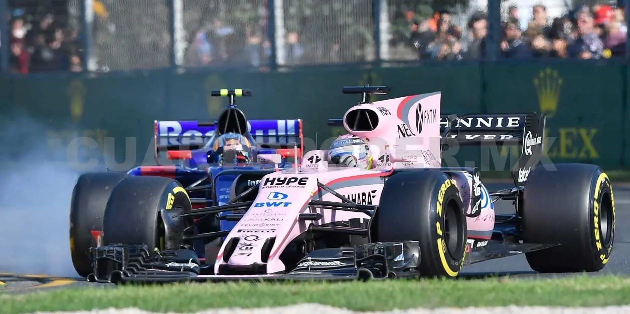El piloto “Checo” Pérez recupera dos puntos
