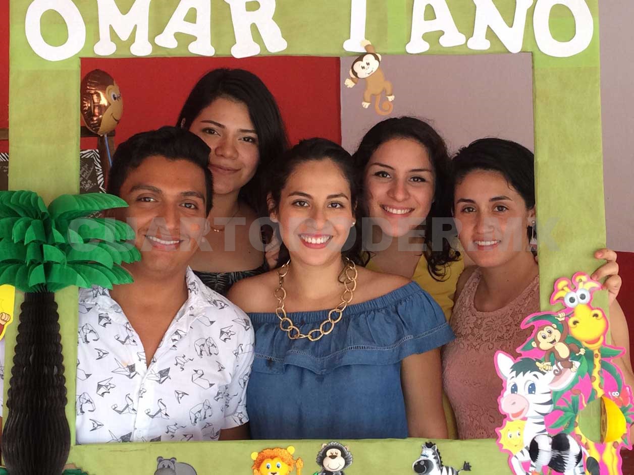 Celebran a Omar su primer añito
