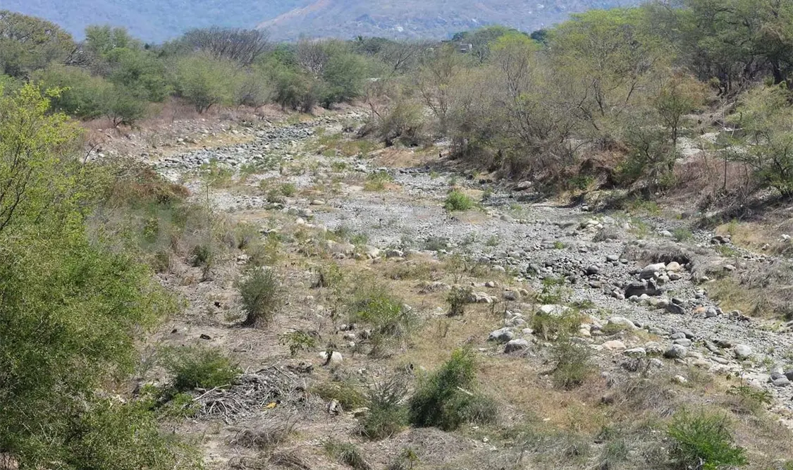 Se secan los ríos de la Costa