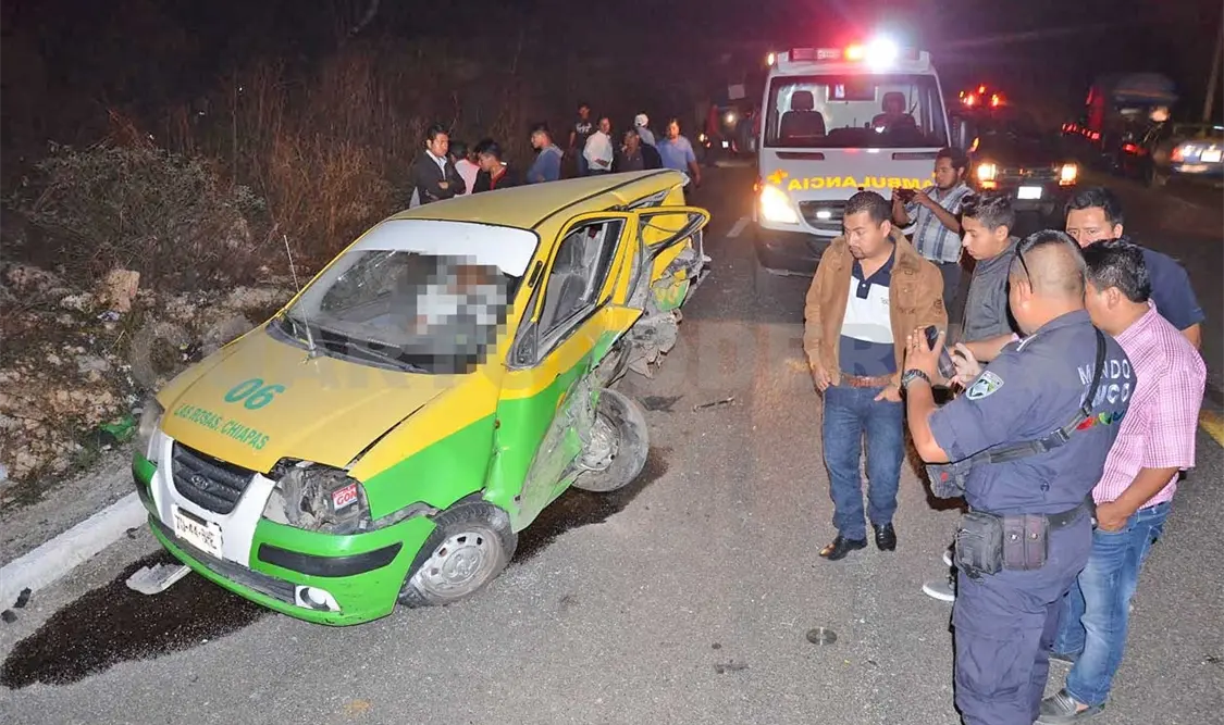 Un muerto y dos heridos en accidente automovilístico
