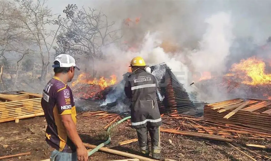 Incendio afecta a casi 18 hectáreas