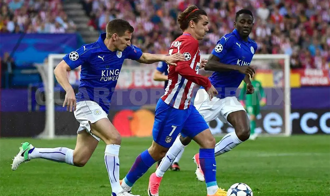 Leicester City va por remontada en vuelta de cuartos