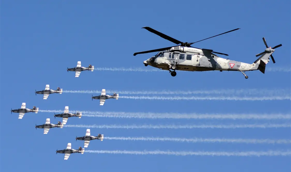 Ensayos para Feria Aeroespacial México 2017