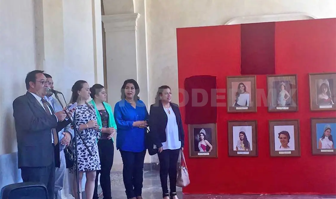 Presentan retrospectiva fotográfica de las reinas