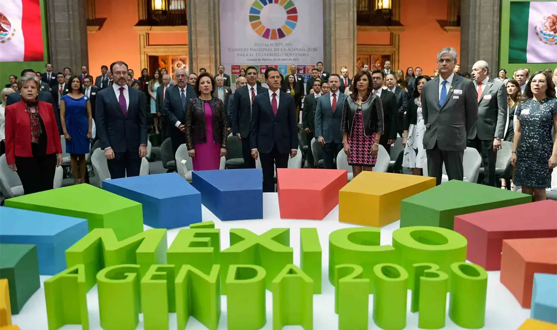 Peña Nieto reafirma el compromiso de México con el desarrollo sostenible