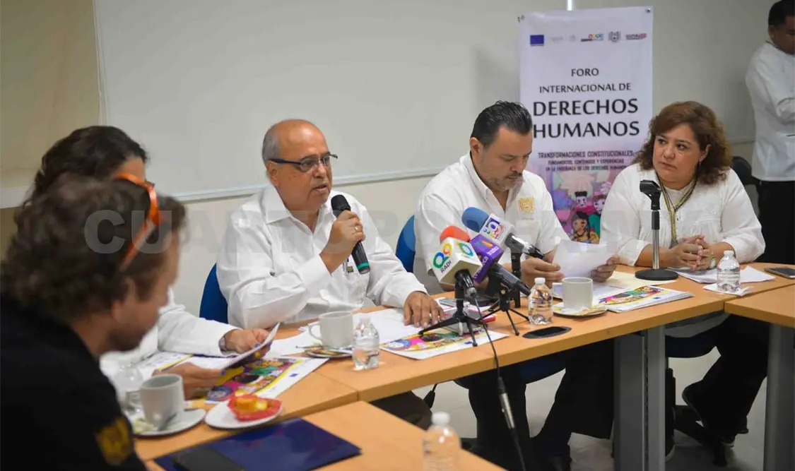 Organizan Foro Internacional de Derechos Humanos