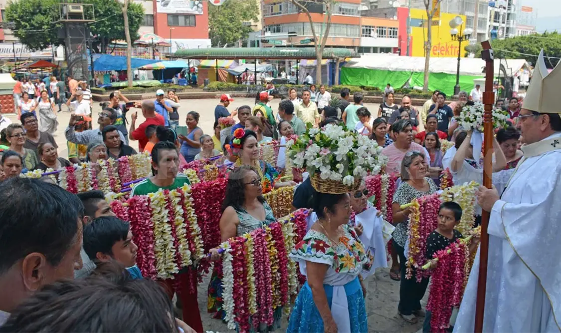 Ofrendas a San Marcos por su día