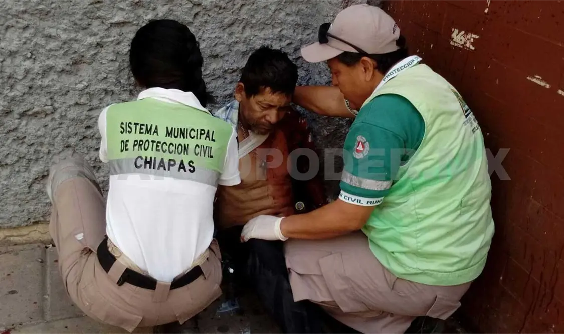 Casi lo matan por un poco de aguardiente