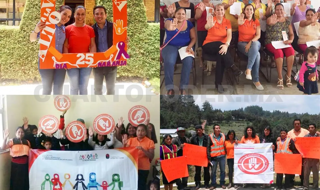 Conmemoran Día de la No Violencia hacia las Mujeres