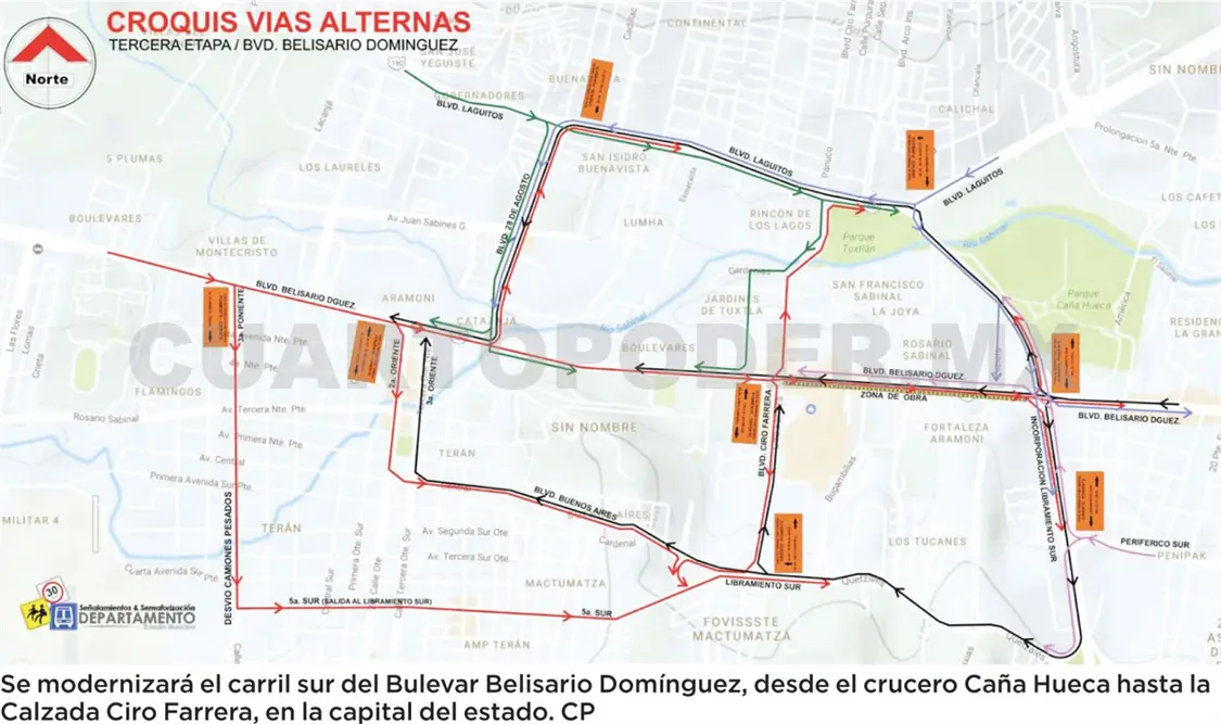 Inicia nueva etapa de modernización del bulevar