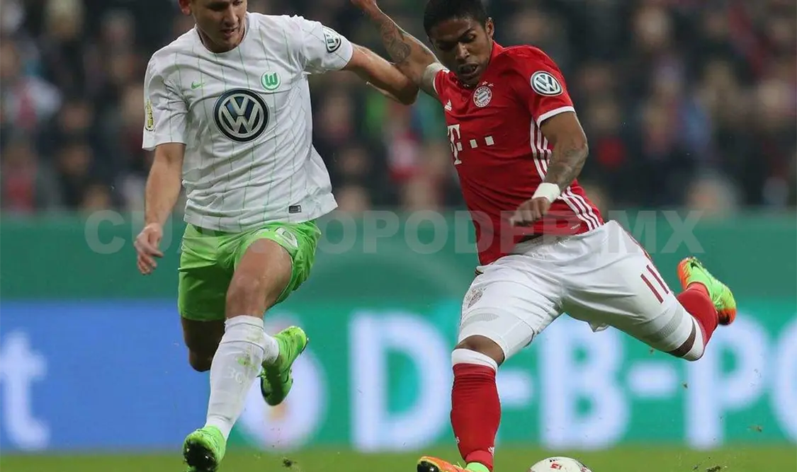 El Wolfsburg se quedó en 33 puntos y con riesgo de caer en zona de descenso la próxima temporada. Cortesía