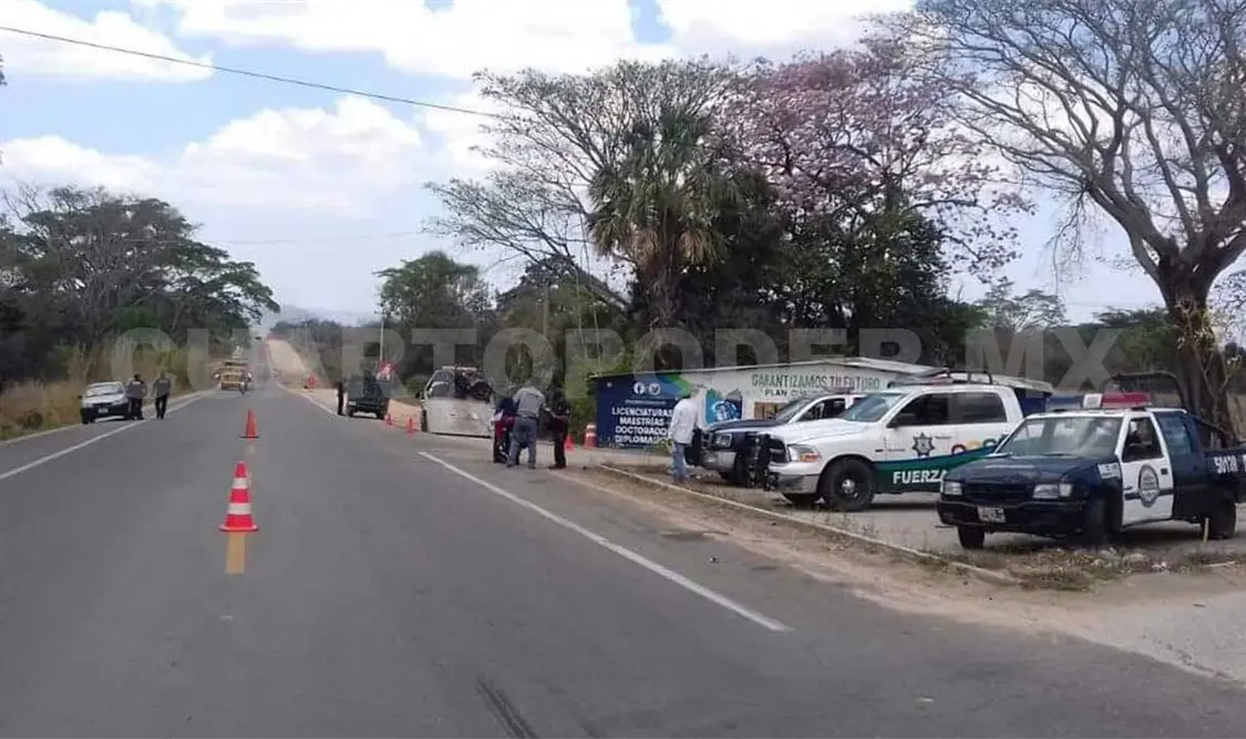 El asalto se registró la tarde del sábado sobre carretera que comunica a Cristóbal Obregón-Nuevo México. Dalia Villatoro / CP