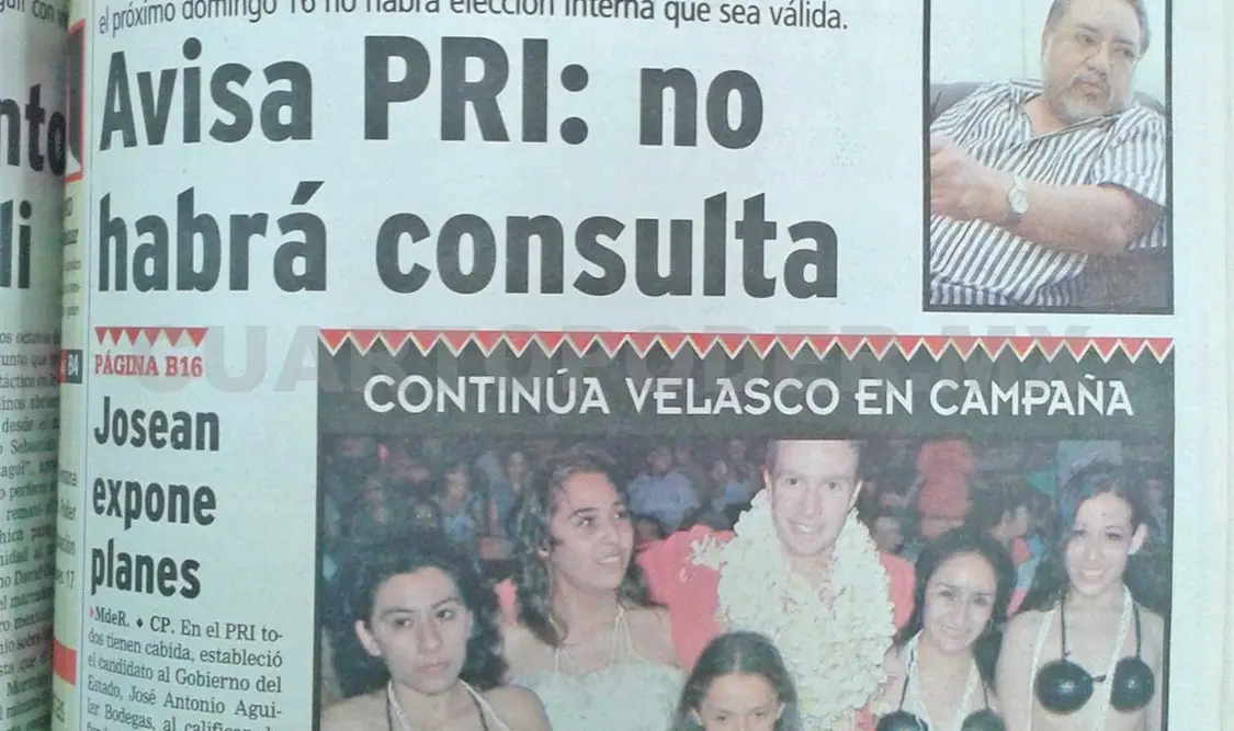 Siniestro pasado: Podrían no votar por la Gubernatura