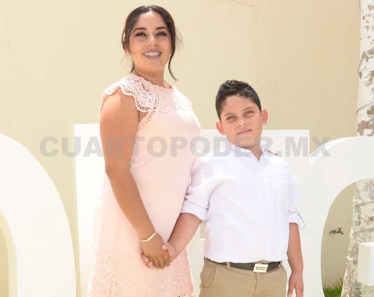 Diego recibió la comunión