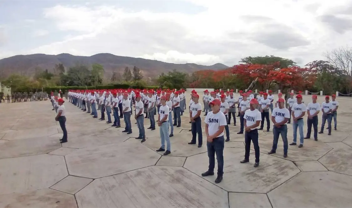 Chiapanecos inician el Servicio Militar Nacional