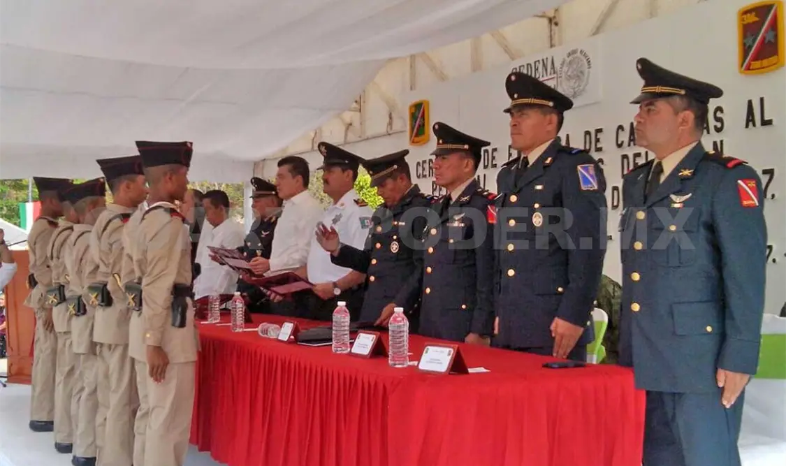 Los graduados del Servicio Militar forman parte de las reservas nacionales.