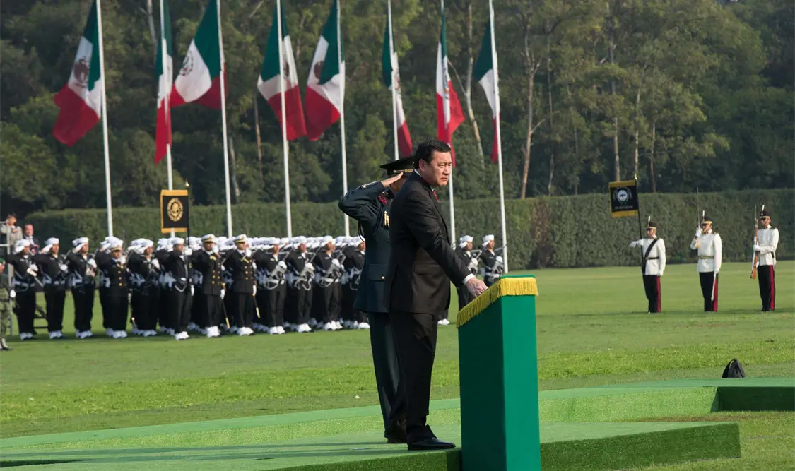 Osorio Chong reconoce labor, valentía y fuerza de Policía Federal