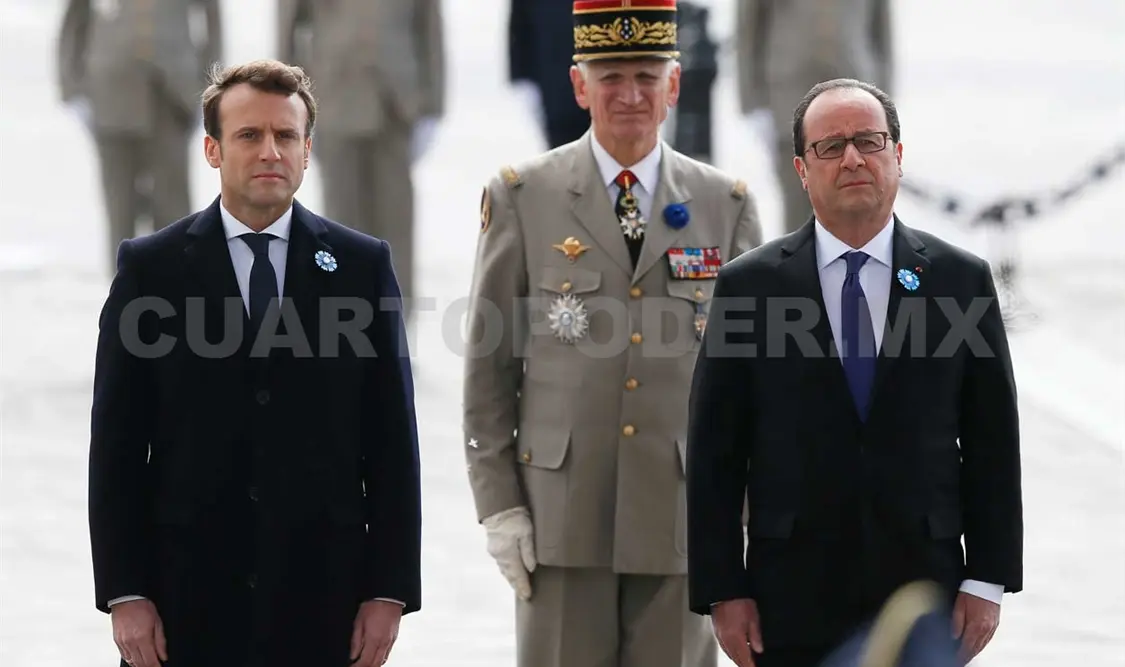 Macron dimite de presidencia de partido