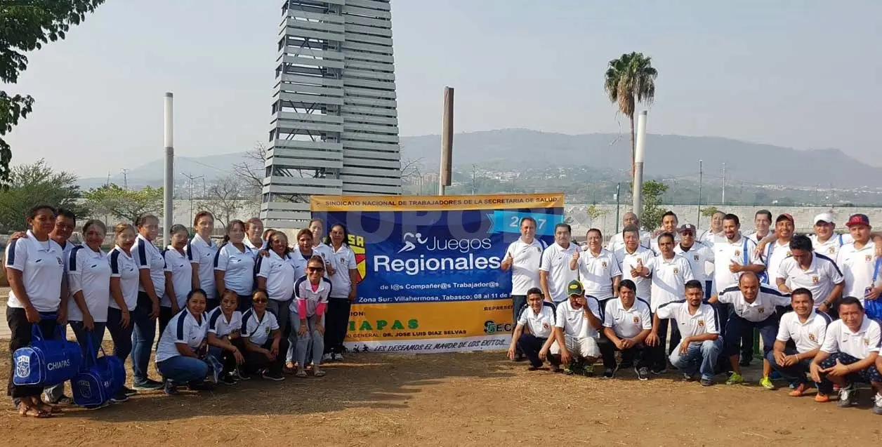 Contingente deportivo parte a los regionales