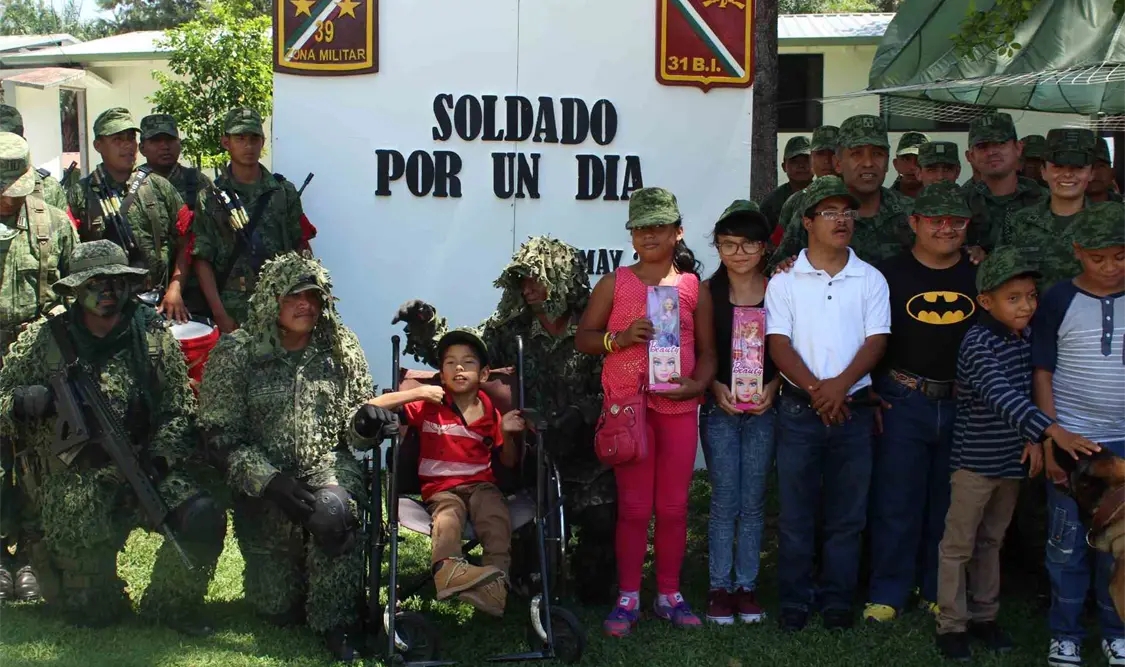 Soldado por un día