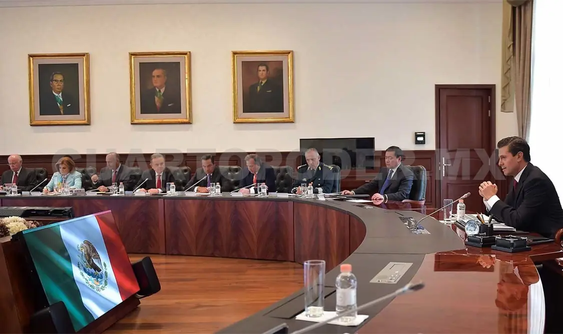 Encabeza EPN reunión con Gabinete de Gobierno