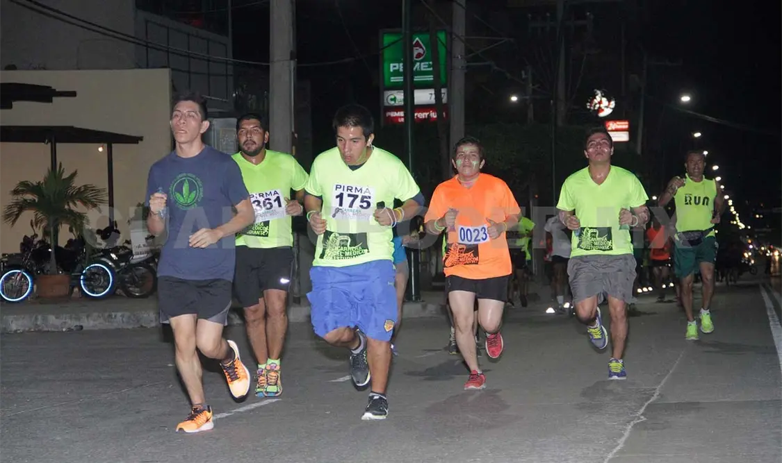 Invitan a la Neón Run Night Party en Tapachula