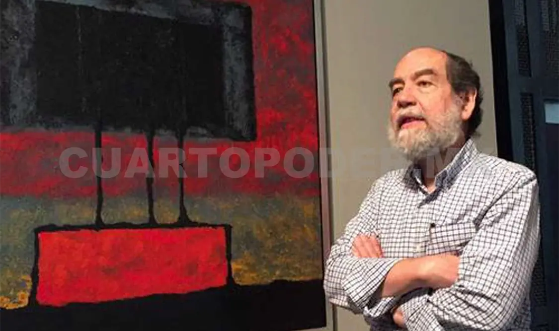El cuadro de Pellicer López, pintor nacido en la Ciudad de México. Cortesía