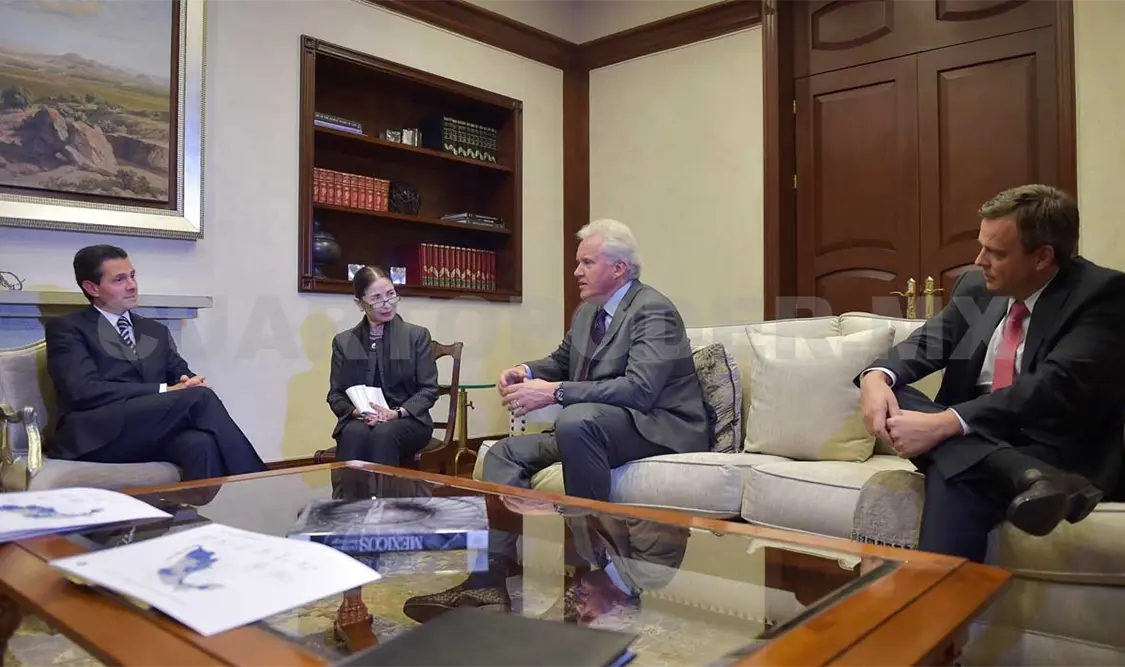 EPN se reúne con presidente de General Electric