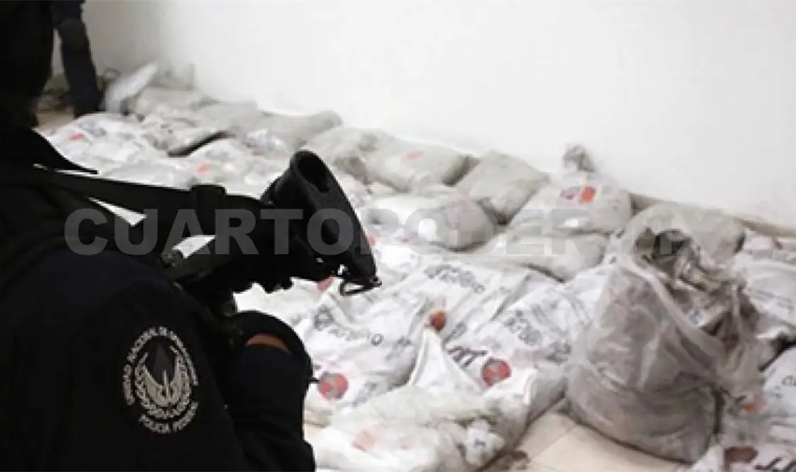 La Policía Federal ha realizado varios aseguramientos de droga en el AICM. Agencias