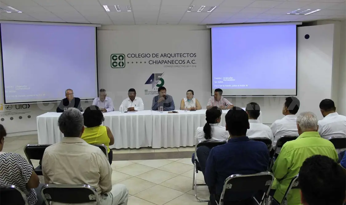 Fortalecen lazos SOPyC y Colegio de Arquitectos