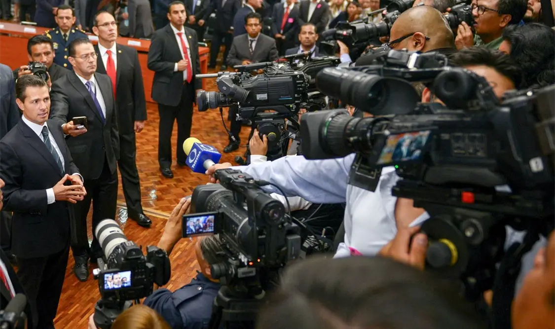Peña Nieto presenta Acciones por la Libertad de Expresión y Protección a Periodistas