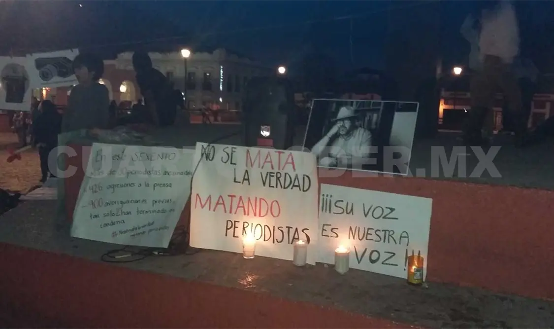 Protestan por asesinato