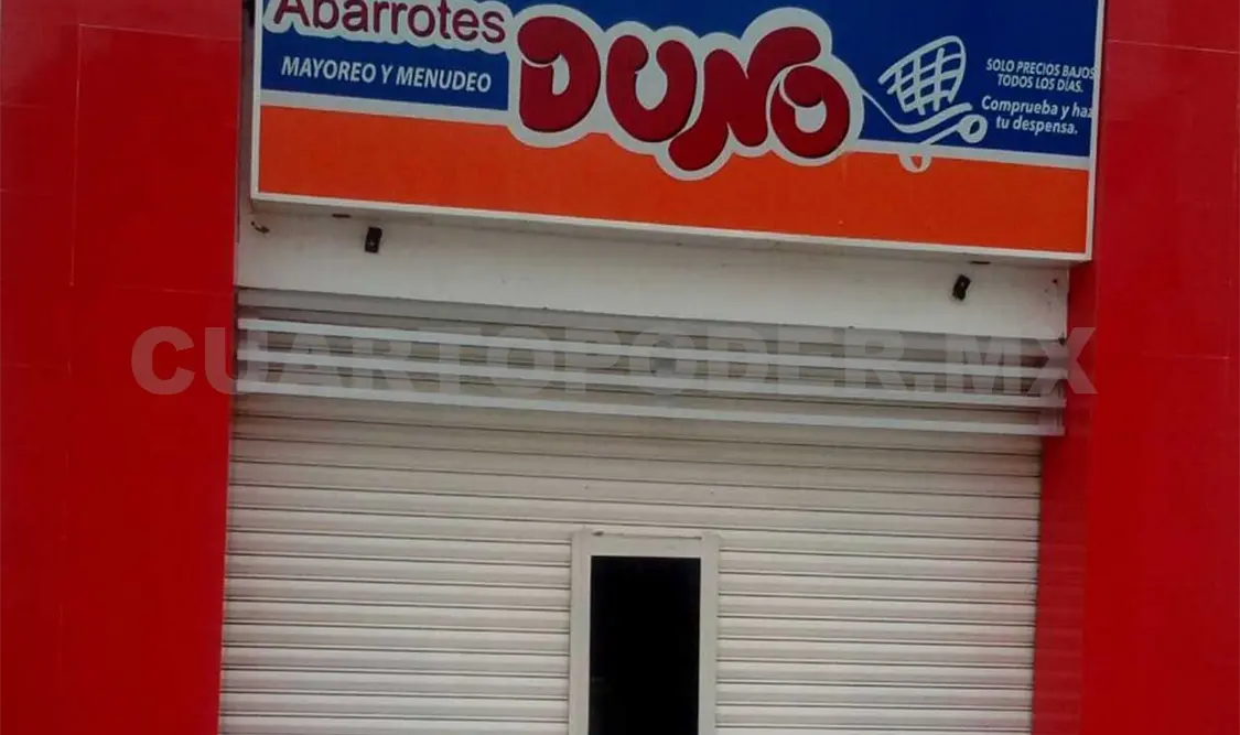 Asaltan tienda por 18 mil pesos