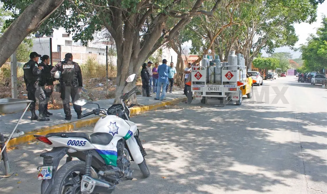 Asaltan a camión repartidor de gas