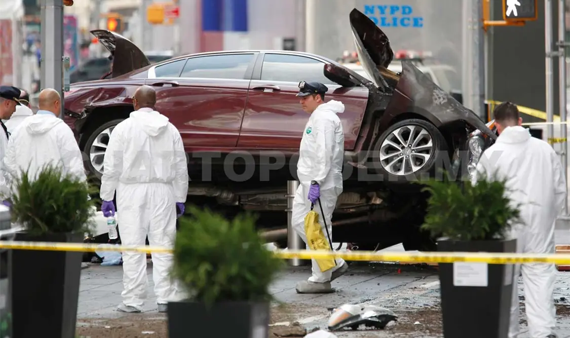 Accidente en Times Square deja un muerto