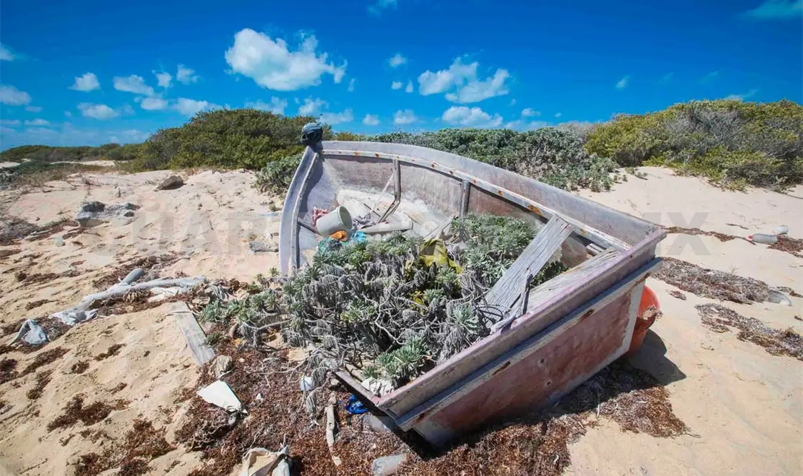 Por ese lado de la isla no se verá el paso del turismo. Por la puerta de atrás llegan los errantes migrantes cubanos que buscan emprender su paso hacia otro tiempo. El Universal
