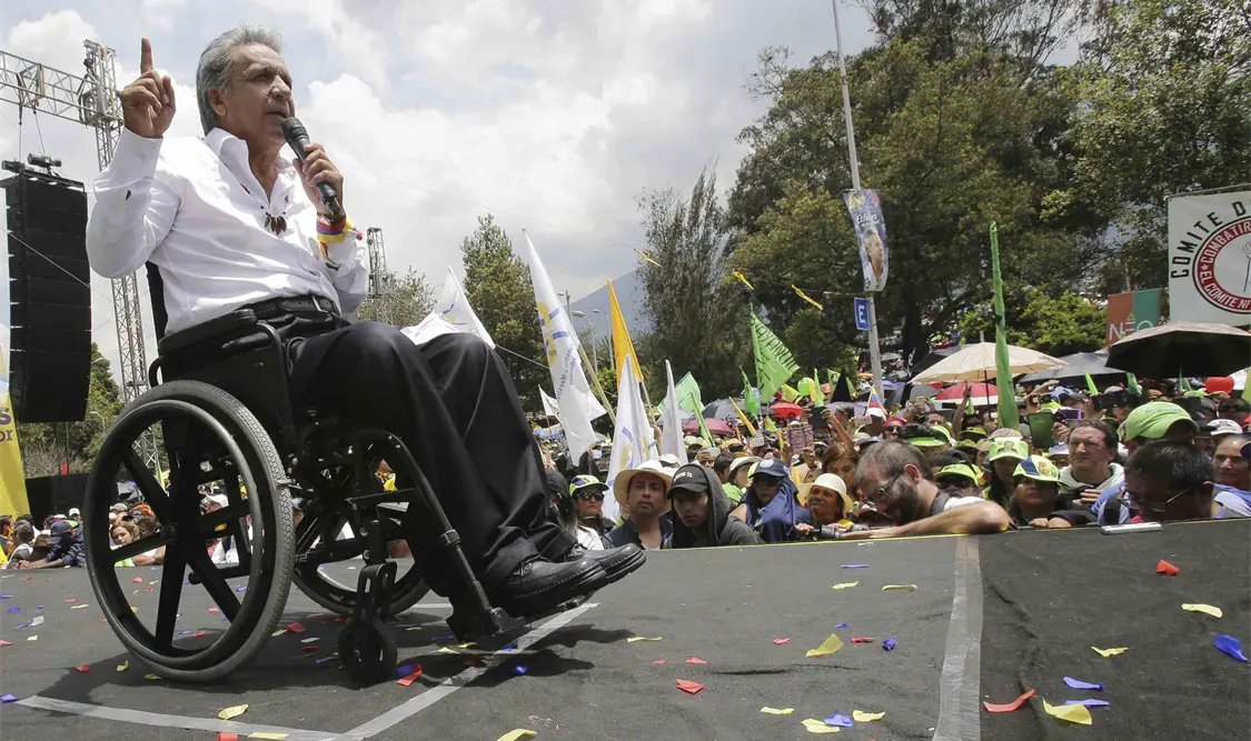 A partir de mañana Lenín Moreno será presidente de Ecuador