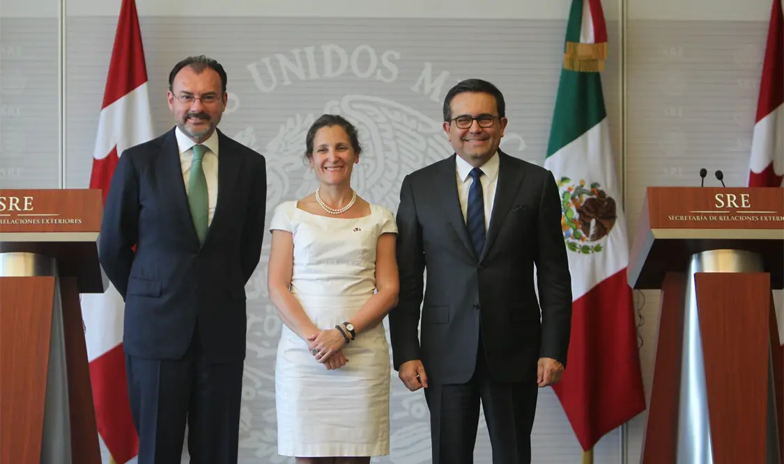Pronta negociación del TLCAN dará certidumbre a inversionistas: Videgaray