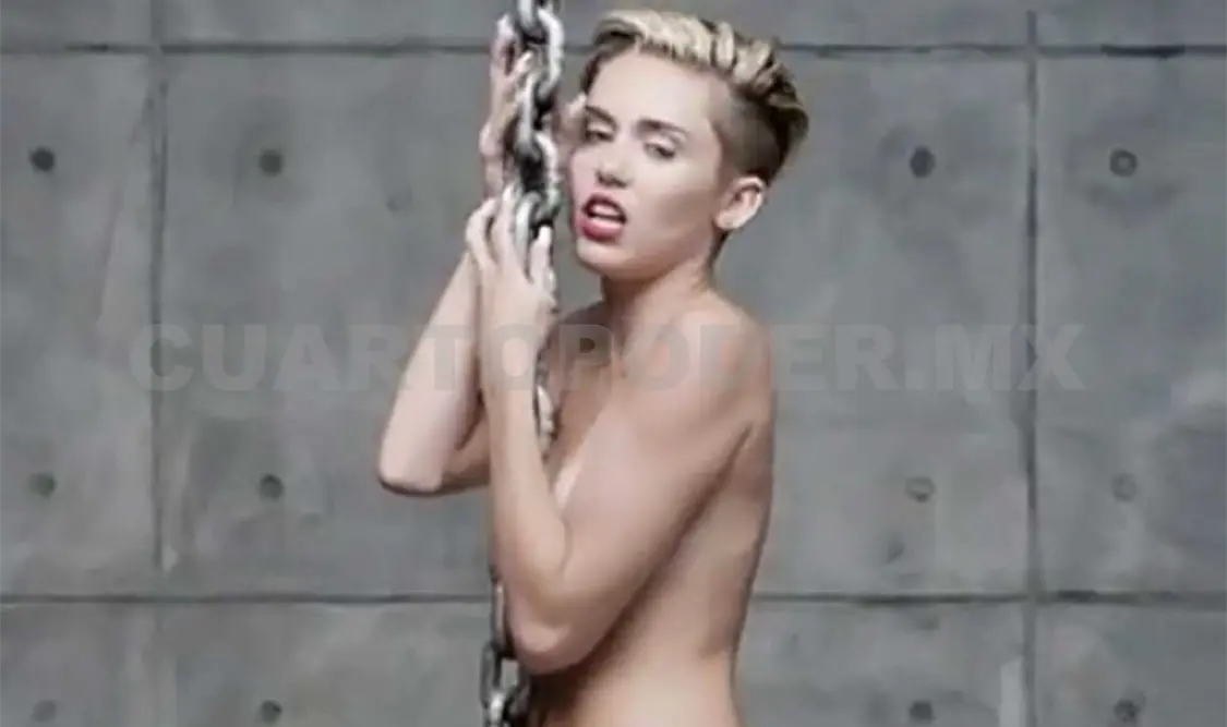 Miley Cyrus se arrepiente de desnudo