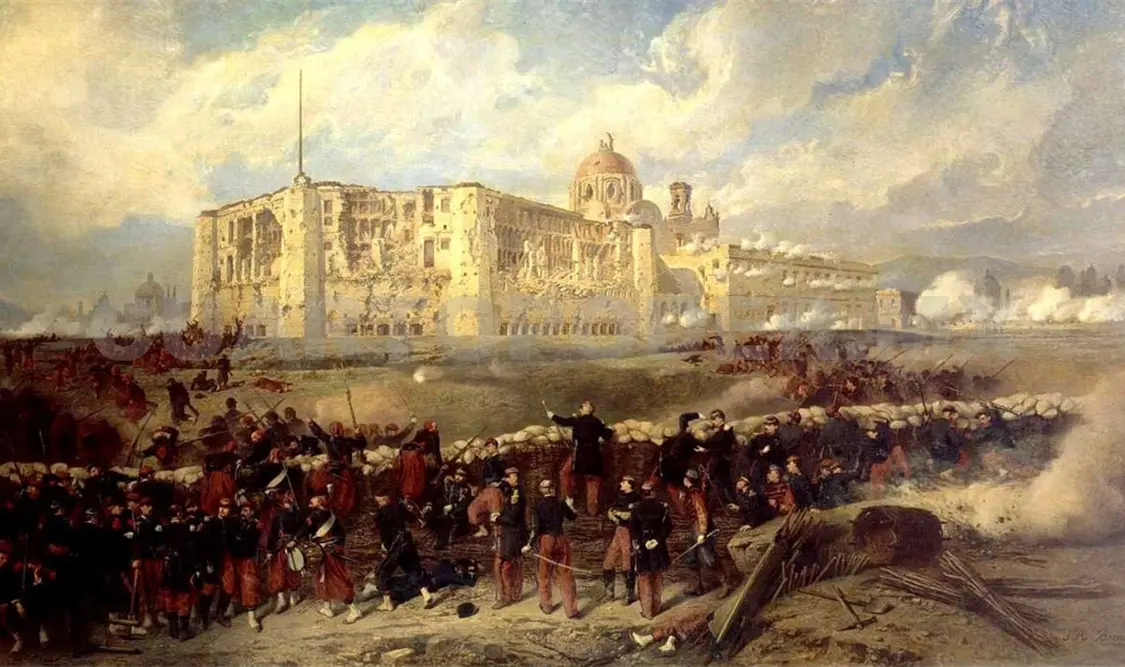 El batallón que defendió a México de los franceses