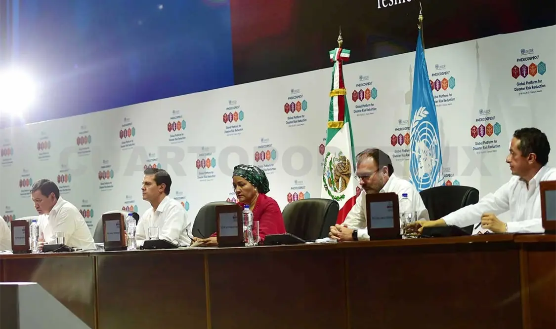 EPN: Necesario apoyar región del Caribe ante fenómenos naturales