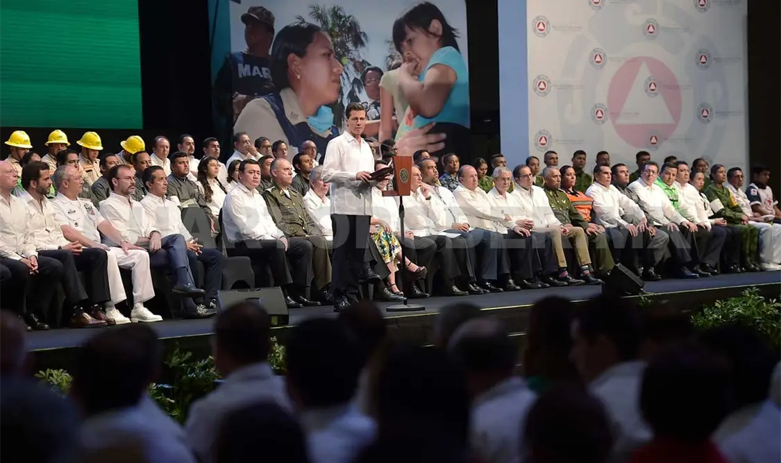 Estamos preparados para temporada de ciclones: EPN