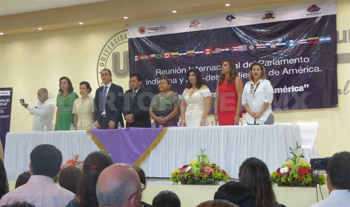 Inicia Reunión Internacional del Parlamento Indígena